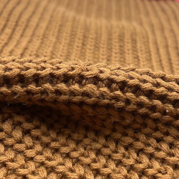 Soft Surroundings Womens Brown Wool Blend Chunky Knit Tunic Sweater Dress Sz XL - Picture 3 of 14